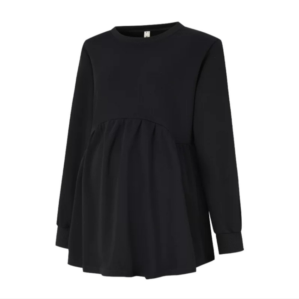 Maternity Sweatshirt with Fleece